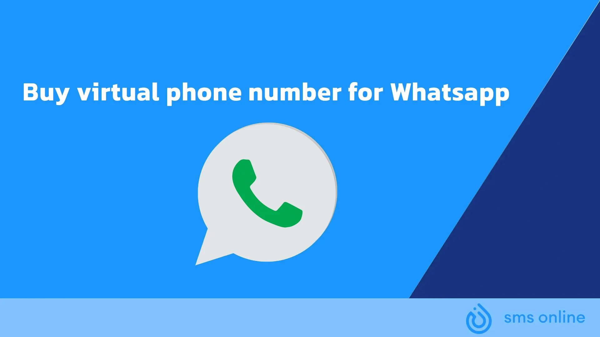 Buy virtual phone number for Whatsapp account