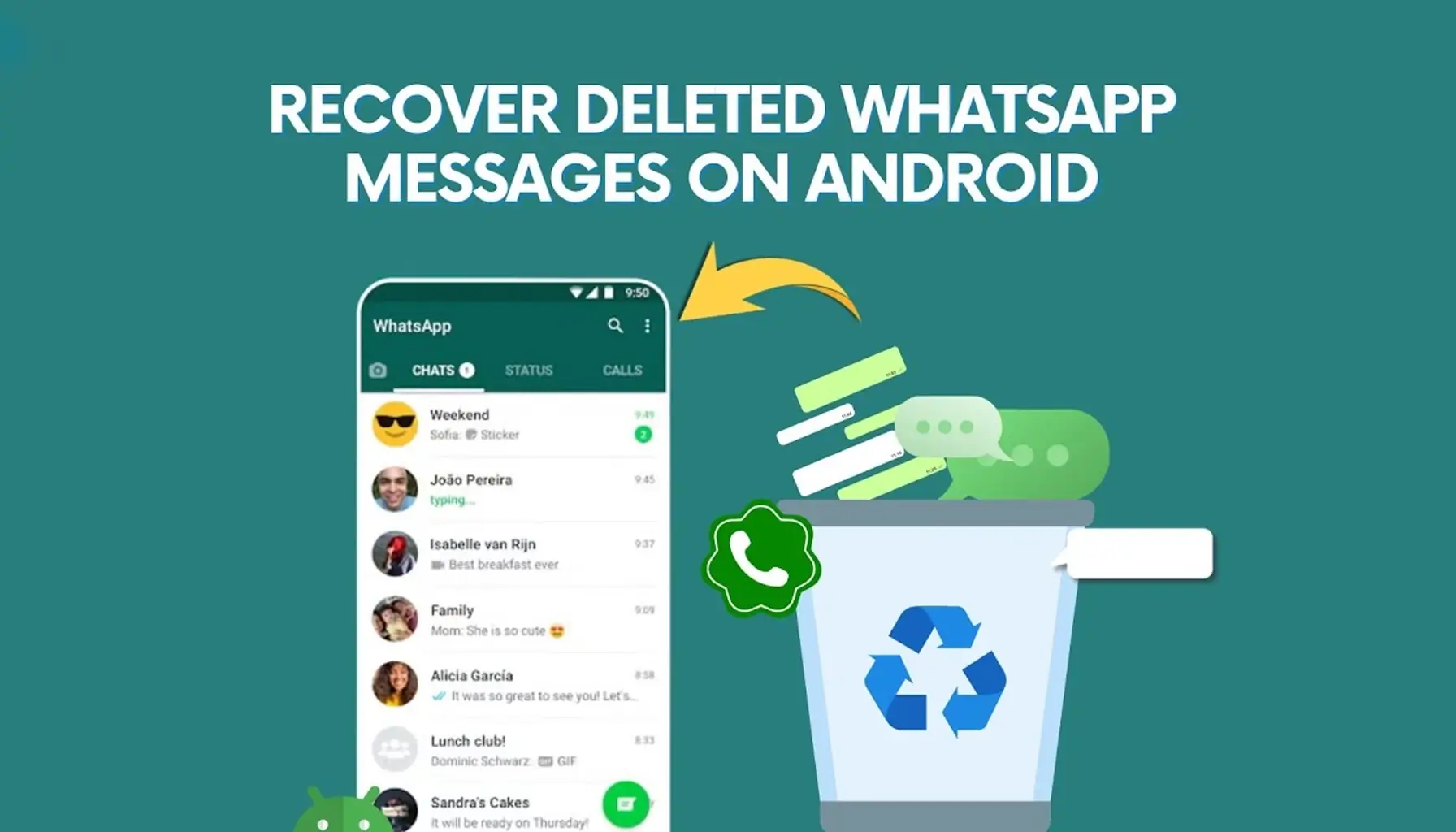 How to See Deleted WhatsApp Messages | 6 Quick & Proven Methods